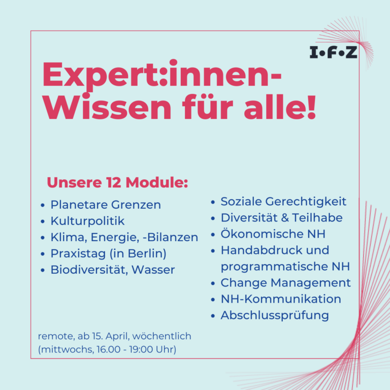 Akademie für Nachhaltigkeitsmanagement 2026